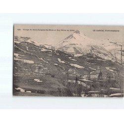 Village de Saint-Jacques des Blats, et Puy Griou en hiver - très bon état