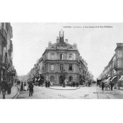 SAUMUR - La Poste, la Rue Balzac et la Rue d'Orléans - très bon état
