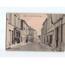 JONZAC : Rue des Carmes et de la Corderie - état