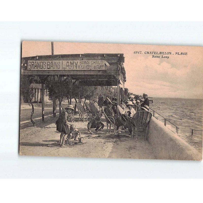 CHATELAILLON : La Plage, Bains Lamy - état