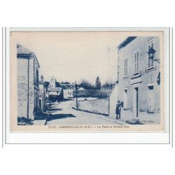 GIRONVILLE - La Poste et Grande Rue - très bon état