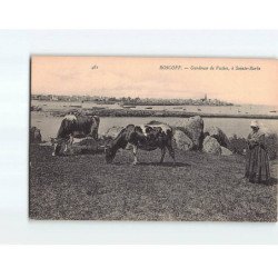 ROSCOFF : Gardeuse de Vaches, à Sainte-Barbe - très bon état