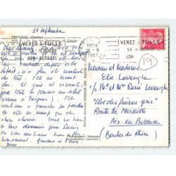 TREIGNAC : Le Lac des Bariousses, la colonie de l'E.D.F, vue aérienne - très bon état