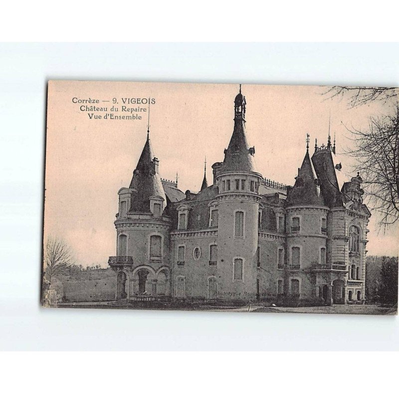 VIGEOIS : Château du Repaire, vue d'ensemble - très bon état VIGEOIS : Château du Repaire, vue d'ensemble - très bon état