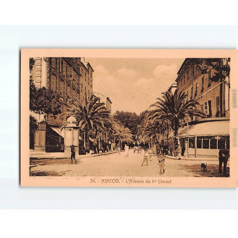 AJACCIO : L'Avenue du 1er Consul - très bon état