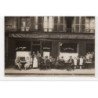 PARIS : photo format cpa d'un restaurant rue Stephenson vers 1910 - bon état (un coin plié)