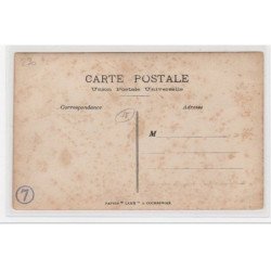 PARIS : carte photo d'un attelage de l'Union Amicale des garçons bouchers des marchés de Paris vers 1910-bon