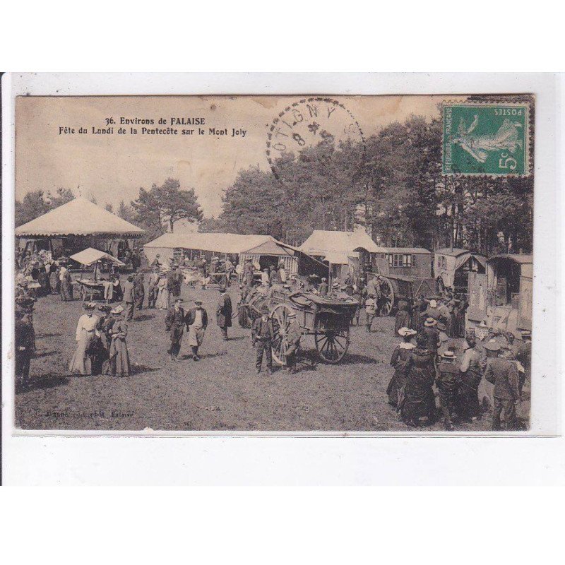 MONT JOLY: fête du lundi de la pentecôte sur le mont joly - très bon état