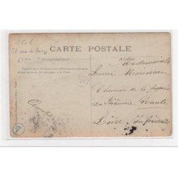 PARIS : carte photo du cordonnier NAY au 32 rue de Bucy - très bon état