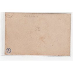 PARIS : photo format et papier cpa d'un atelier de fabrique de chocolats vers 1910 - très bon état