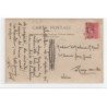 PARIS : carte photo de l'entrée du garage automobile de PORT ROYAL vers 1910 - bon état (un coin plié)