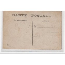 PARIS : carte photo du Café HAUSSMANN (kiosque) vers 1910 - très bon état