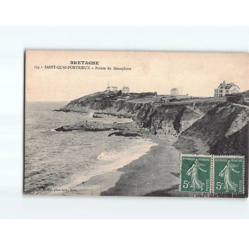 SAINT QUAY PORTRIEUX : Pointe du Sémaphore - très bon état