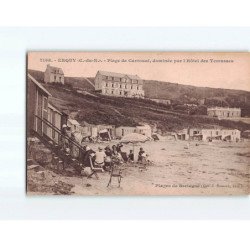 ERQUY : Plage de Carroual, dominée par l'Hôtel des Terrasses - très bon état