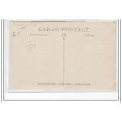COUTAINVILLE - CARTE PHOTO - Sortie de l'église - très bon état