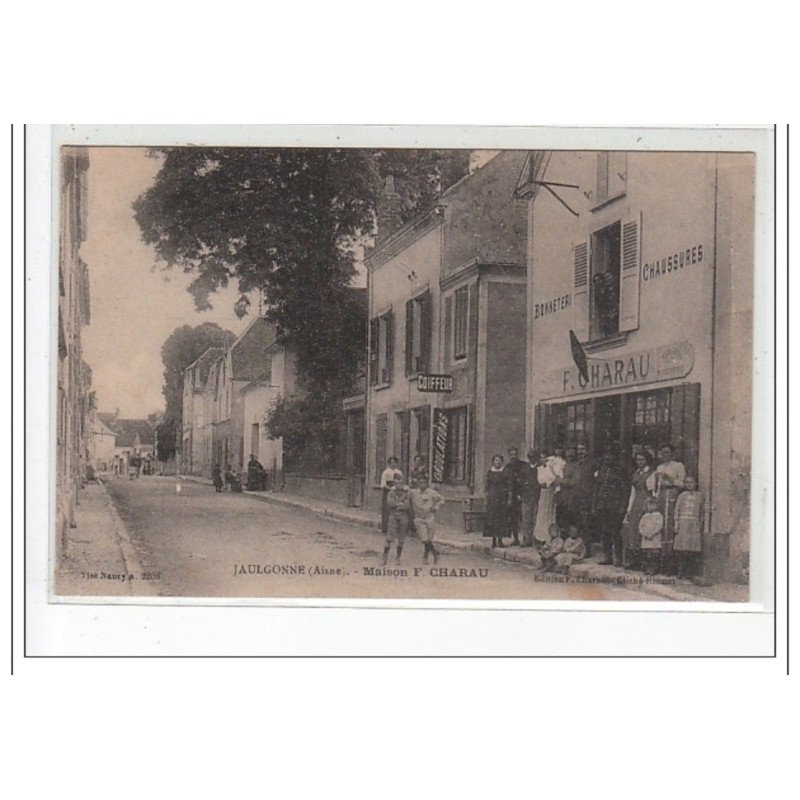 JAULGONNE - Maison F. Charrau - DEBIT DE TABAC - très bon état