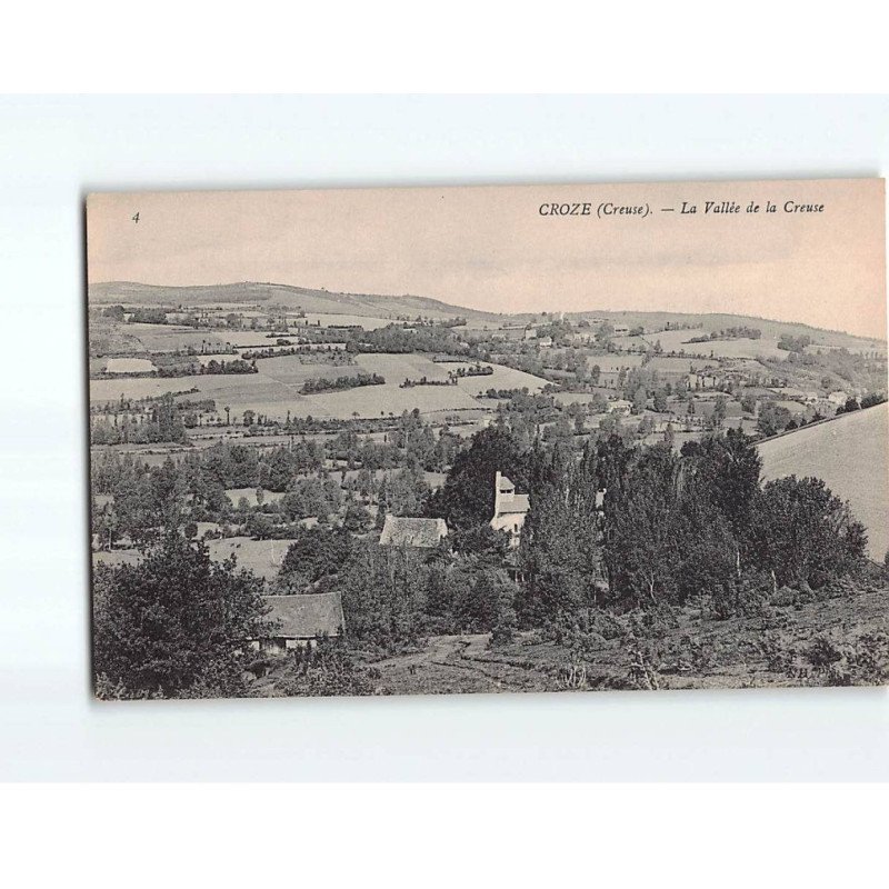 CROZE : La Vallée de la Creuse - très bon état CROZE : La Vallée de la Creuse - très bon état