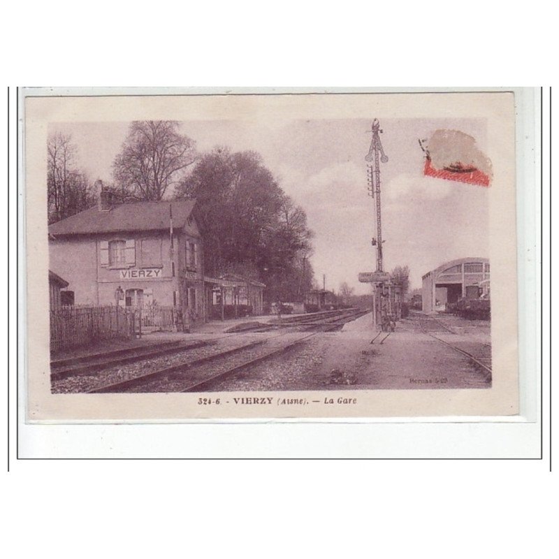 VIERZY - La Gare - état