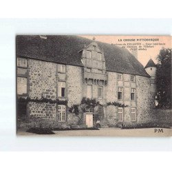 FELLETIN : Cour Intérieur du Château de Villefort - très bon état