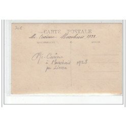 MARCHAIS Environs de LIESSE - CARTE PHOTO - La Mi-Carême 1928 - très bon état