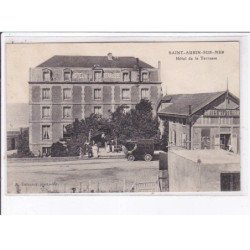 SAINT-AUBIN-sur-MER: hôtel de la terrasse, autobus - très bon état