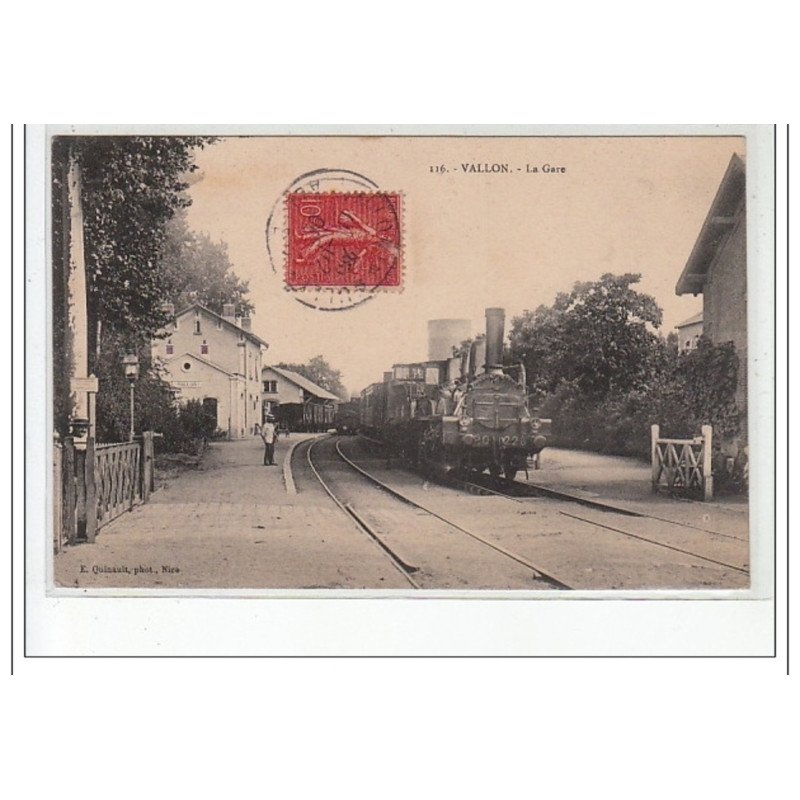 VALLON - La Gare - très bon état