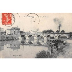 EPERNAY - Le Pont Sur la Marne - très bon état