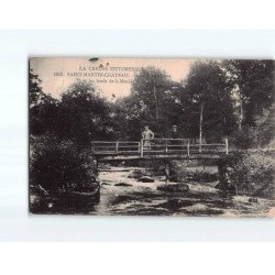 SAINT MARTIN CHATEAU : Le vieux pont et les bords de la Maulde - très bon état