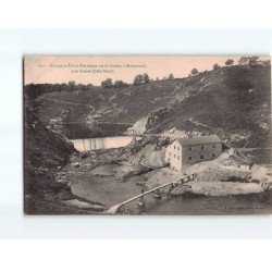 Barrage et Usine électrique sur la Creuse à Bonnavaud - très bon état