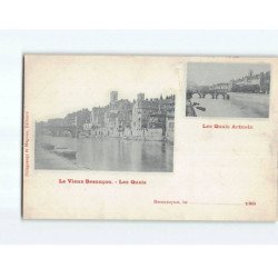 BESANCON : Les Quais du vieux Besançon et Actuels - très bon état