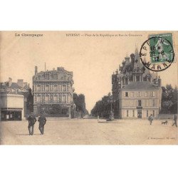 EPERNAY - Place de la République et Rue du Commerce - très bon état