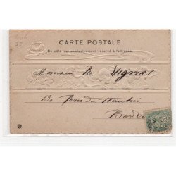KIRCHNER Raphaël :  "carte en cuir" (J-3) - bon état