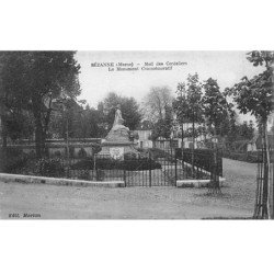 SEZANNE - Mail des Cordeliers - Le Monument Commémoratif - très bon état