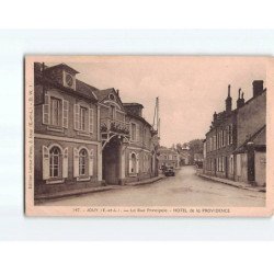 JOUY : La rue Principale, Hôtel de la Providence - très bon état