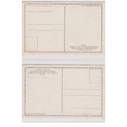 MUCHA Alfons : série de 2 cartes postales - très bon état
