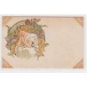 MUCHA Alfons : "femme" vers 1900 - bon état (marques d'album)