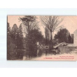 MAINTENON : vue prise sur l'Eure et pont de la Ferté - très bon état