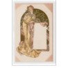 MUCHA Alfons : dessin pour un calendrier vers 1900 - bon état (défauts)