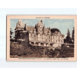 MONTIGNY LE GANNELON : Le Château, la terrasse - très bon état