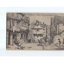 MORLAIX : La rue du Four Saint-Mathieu - très bon état