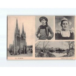 QUIMPER : Carte souvenir - très bon état