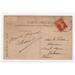 CREST : carte photo d'enfants musiciens - très bon état