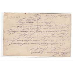 CHATEAU SALINS - carte photo de Raymond POINCARE (politique) - état (un coin abimé)