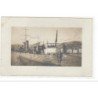 LA SEYNE : carte photo du bateau de guerre """"Fantassin"""" - bon état (un coin plié)