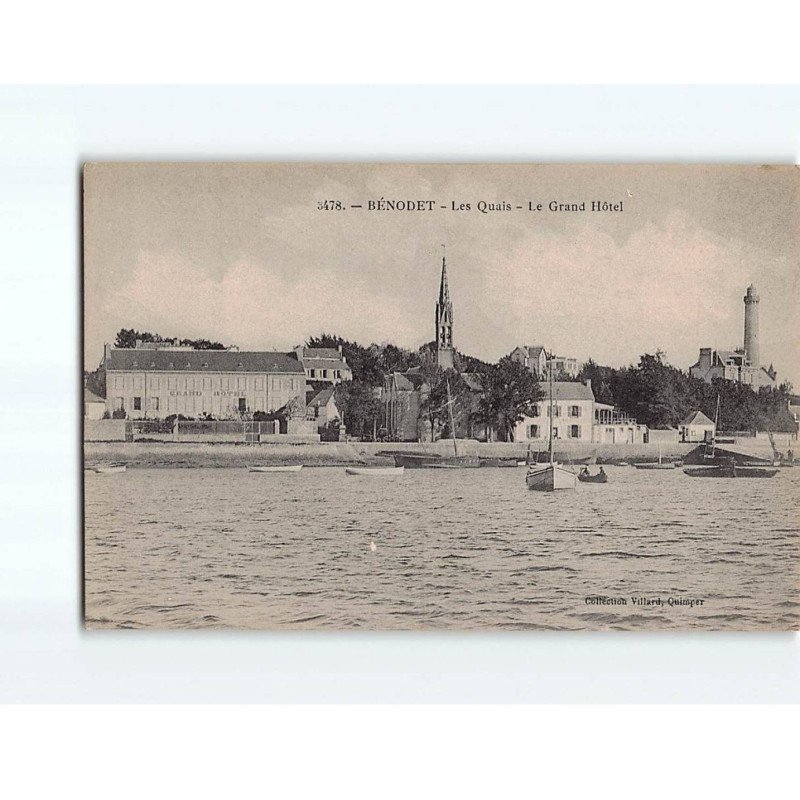 BENODET : Les Quais, le Grand Hôtel - très bon état