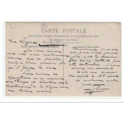 LA SEYNE : carte photo du bateau de guerre """"Fantassin"""" - bon état (un coin plié)