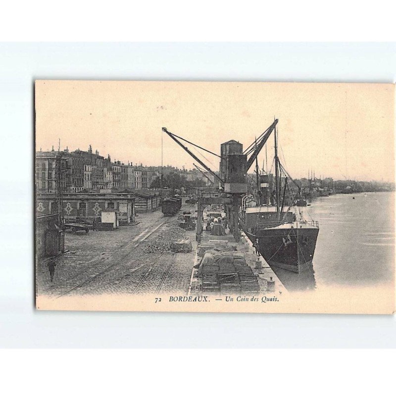 BORDEAUX : Un coin des Quais - très bon état BORDEAUX : Un coin des Quais - très bon état
