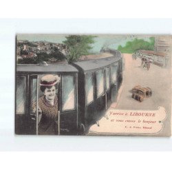 LIBOURNE : Carte souvenir - très bon état