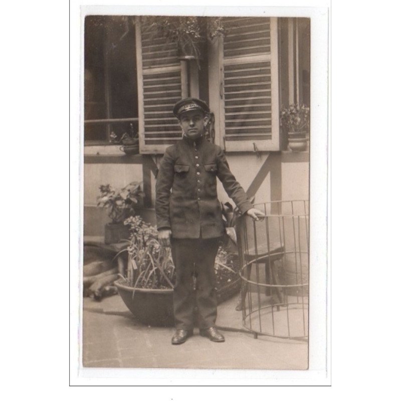 PARIS : carte photo (Louis le Grand) - très bon état