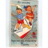 CLAOUEY : Carte souvenir, système dépliant - très bon état